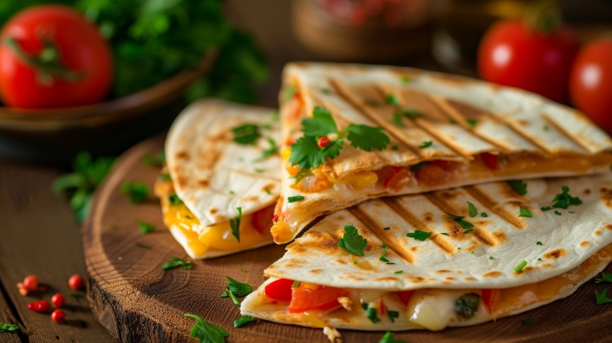 Jak zrobić quesadillę z warzywami