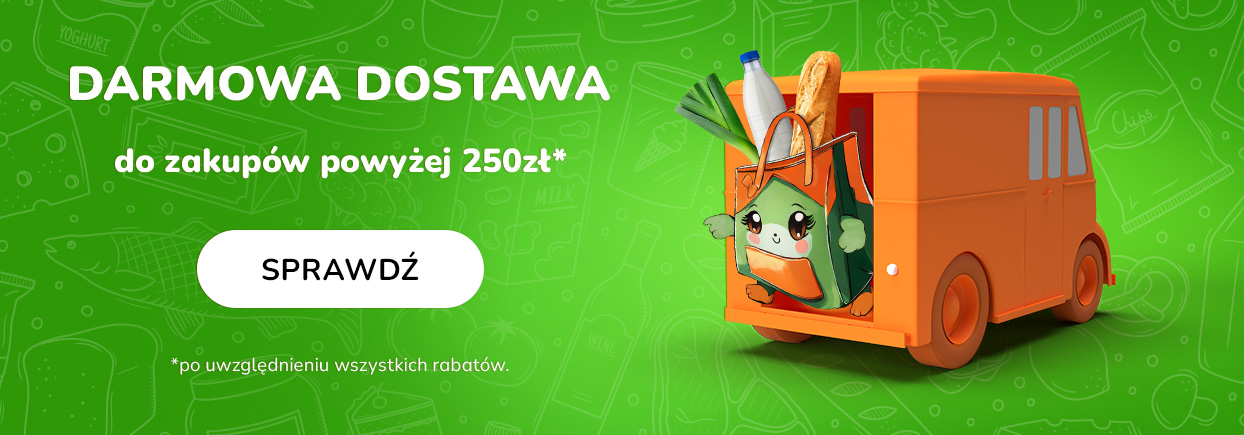 sprawdź darmową dostawę w mamyito od 250 zł