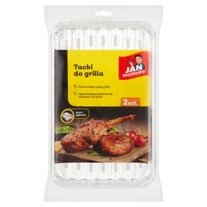 JAN NIEZBĘDNY Tacki do grilla 2 szt.