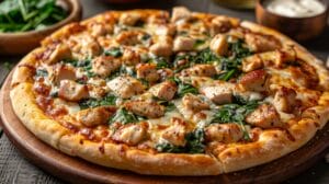 Od Kuchni do Stołu: Co Sprawia, że Pizza z Kurczakiem i Szpinakiem jest Tak Uwielbiana?
