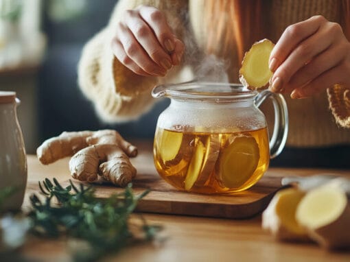 Lifehack na zdrowie - napar z imbiru
