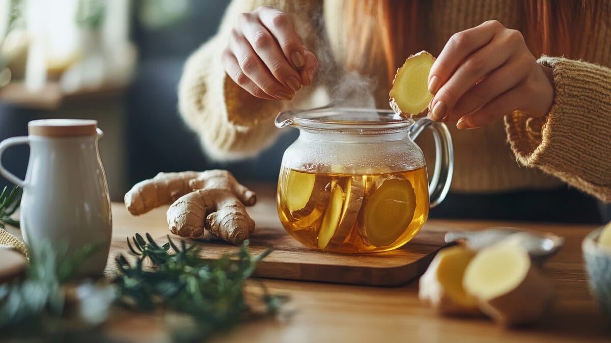 Lifehack na zdrowie - napar z imbiru