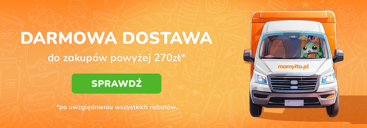 sprawdź darmową dostawę w mamyito od 250 zł