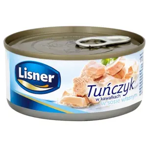 LISNER Tuńczyk w kawałkach w sosie własnym