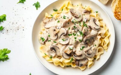 Przepisy na makron z pieczarkami – najsmaczniejsze propozycje