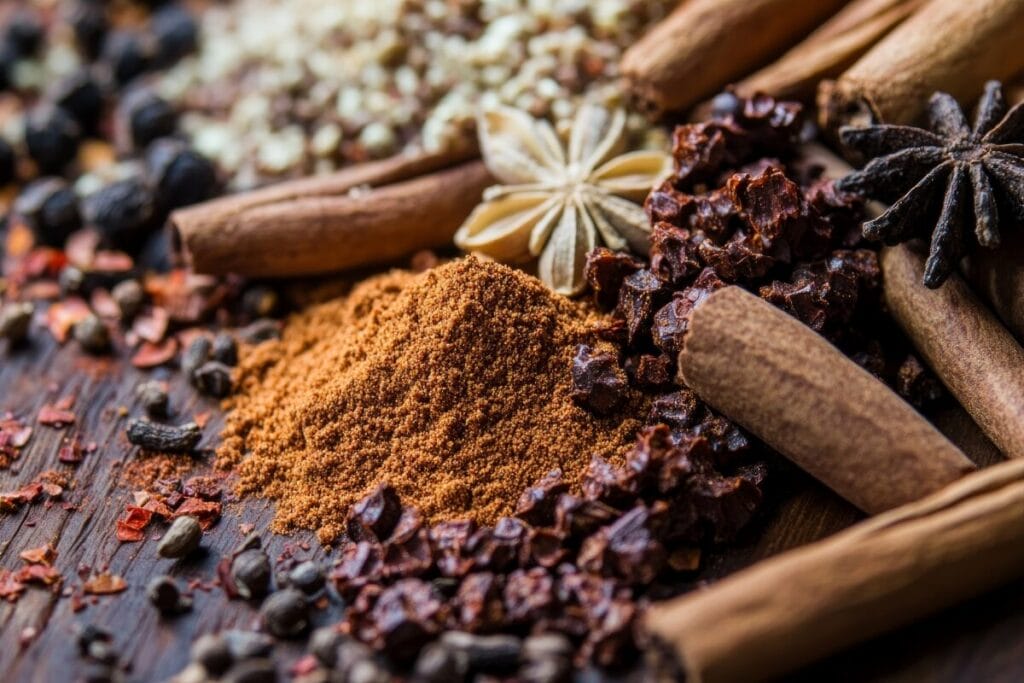 Składniki garam masala