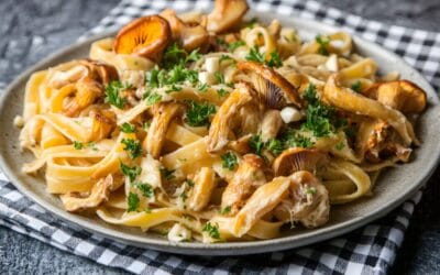 Makaron z kurkami – przepisy i wskazówki