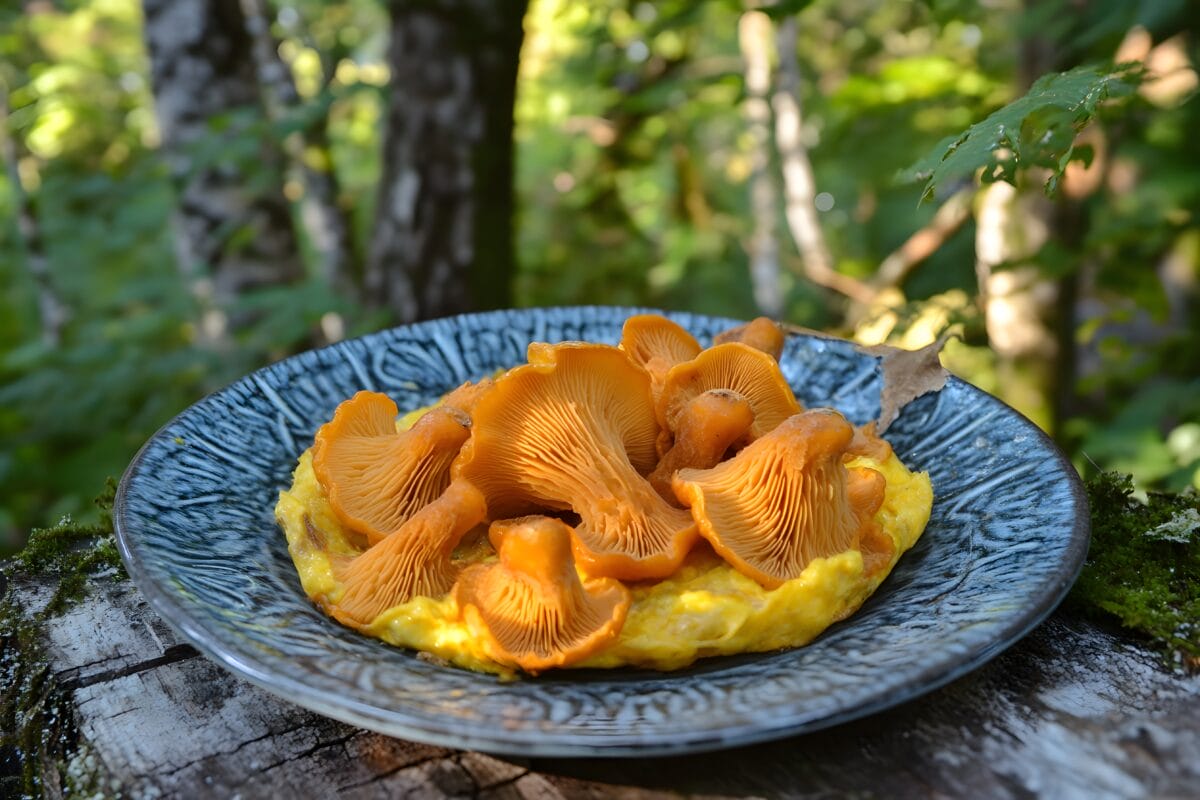Przepisy na najlepszy omlet z kurkami