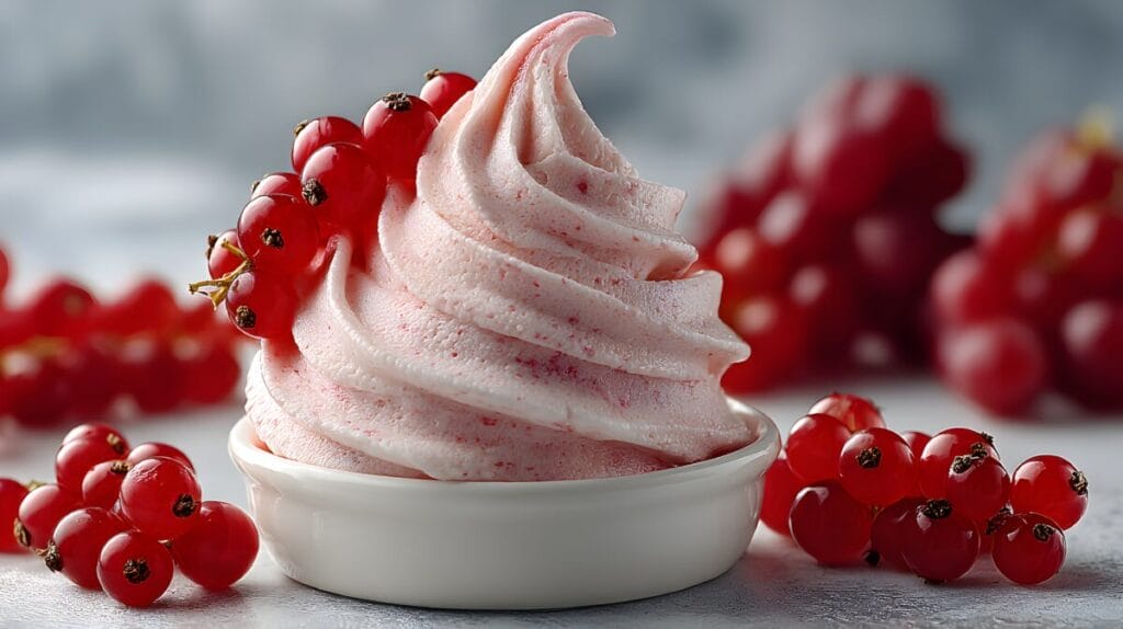 3. Lody z czerwonych porzeczek
