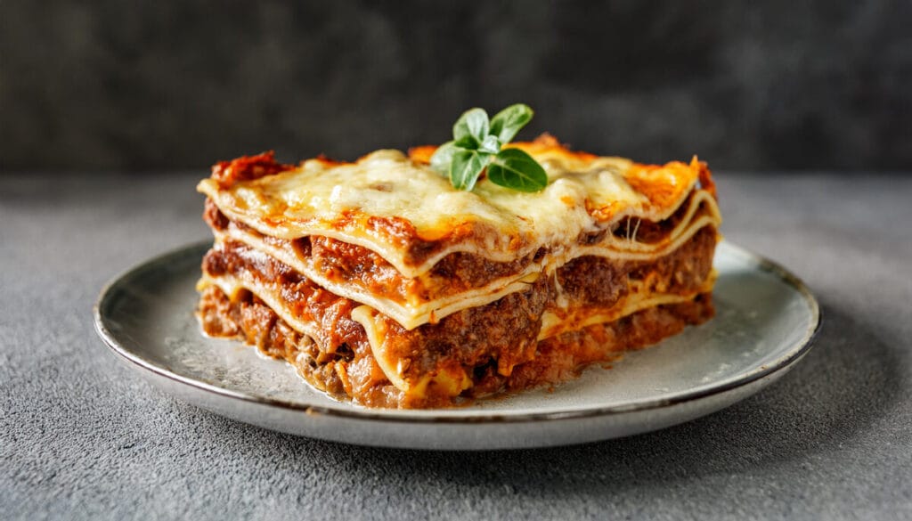 3. Lasagne bolognese