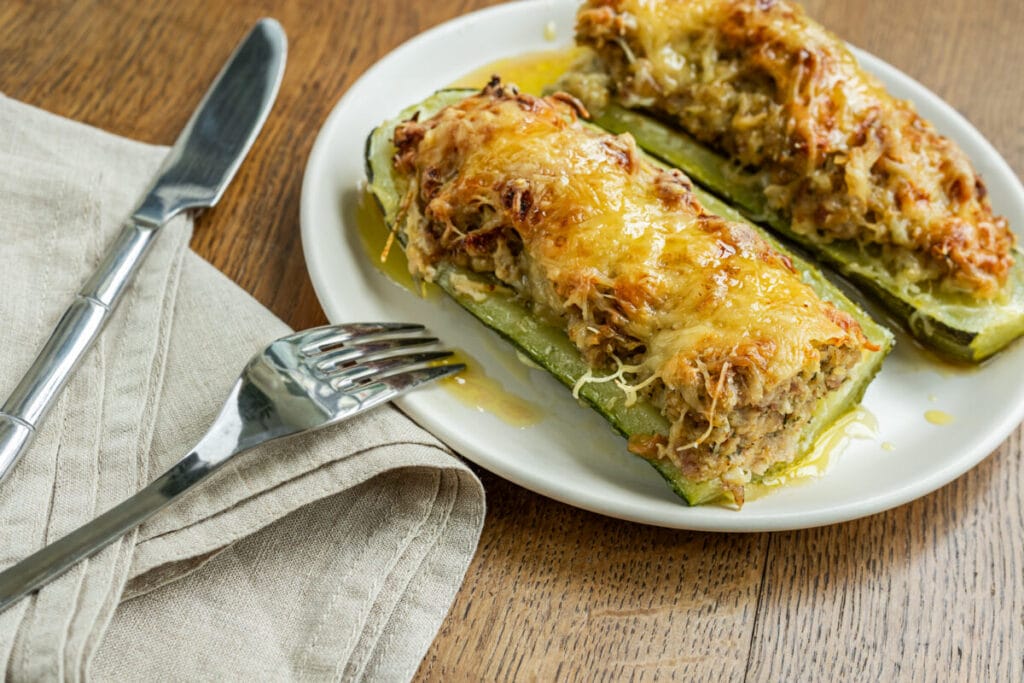 3. Cukinia faszerowana mięsem