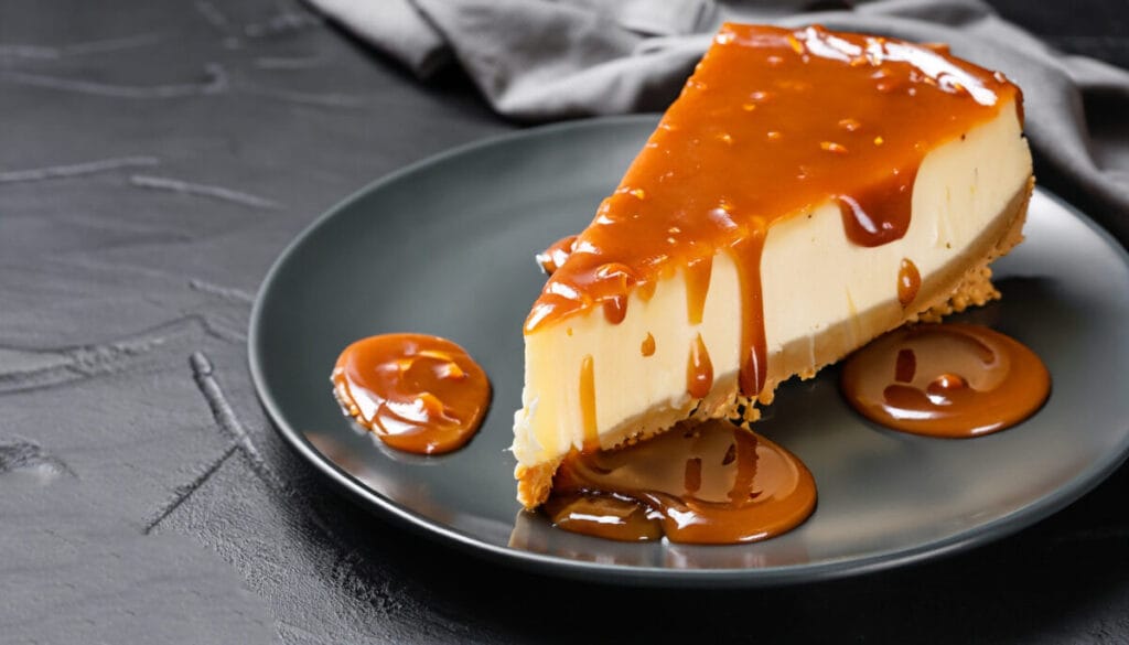 Sernik z masą krówkową